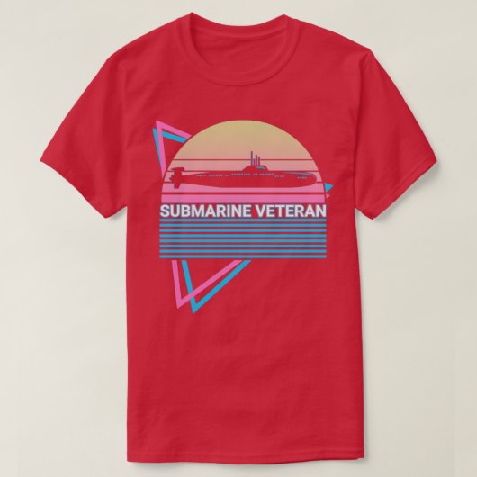 U-Boot Veteran Retro T-Shirt (Design vorne)