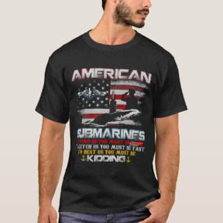 U-Boot-Veteran U-Boot-Fahnen Männer in den USA T-Shirt