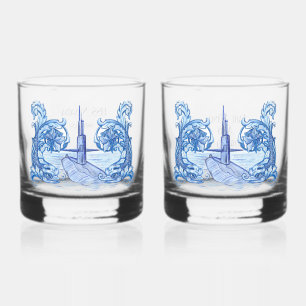 U-Boot-Whiskey-Gläser-Geschenkset Whiskyglas