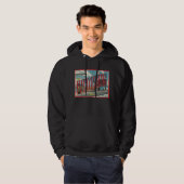 U-Boot-Wyoming für USA Retro-Postkarte Hoodie (Vorne ganz)