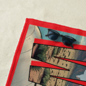 U-Boot-Wyoming für USA Retro Strandtuch (Beispiel)