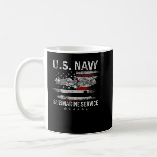 U-Boote für die US-Marine - Vintager Kriegsveteran Kaffeetasse