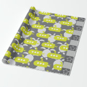 U-Boote & Schildkröten Geschenkpapier (Ungerollt)