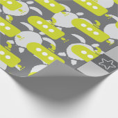 U-Boote & Schildkröten Geschenkpapier (Ecke)
