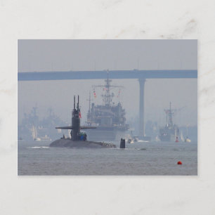 U-Boote-U-Boote Nuklearer Schiffe Postkarte