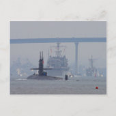 U-Boote-U-Boote Nuklearer Schiffe Postkarte (Vorderseite)