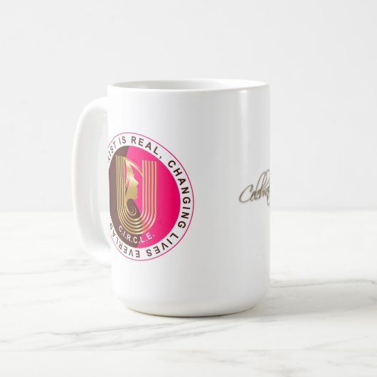 U C.I.R.C.L.E. TASSE (Vorderseite Links)