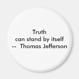 !! U Create Truth kann sich von selbst behaupten Magnet