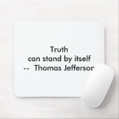 !! U Create Truth kann sich von selbst behaupten Mousepad (Mit Mouse)