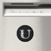 "U" Diamond Bling Magnet (In Situ (Geschirrspüler))