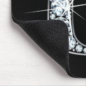 "U" Diamond Bling Mousepad (Ecke)