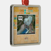 U drückte mein Gesicht ein! Silbernes Ornament (Rechts)