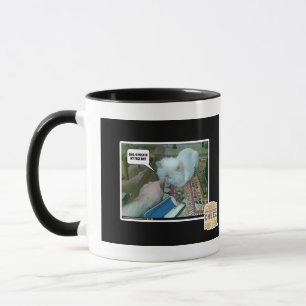 U drückte mein Gesicht ein! Tasse
