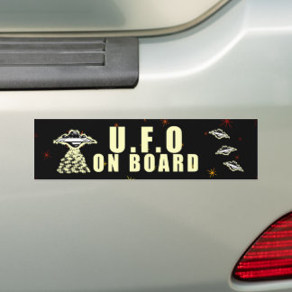 U.F.O On Board Autoaufkleber