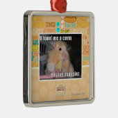 U fand mich ein Mais Ornament Aus Metall (Rechts)