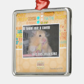 U fand mich ein Mais Ornament Aus Metall (Links)