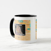 U fand mich ein Mais Tasse (Vorderseite Links)