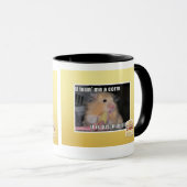 U fand mich ein Mais Tasse (VorderseiteRechts)