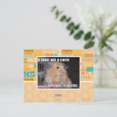 U fand mich einen Mais Postkarte (Stehend Vorderseite)