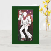 U Fill Foto Male Disco Dancer Card Karte (Gelbe Blume)