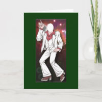 U Fill Foto Male Disco Dancer Card