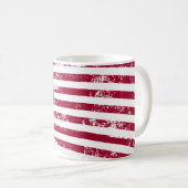 U-Flag Patriotische Militärarmee Kaffeetasse (VorderseiteRechts)