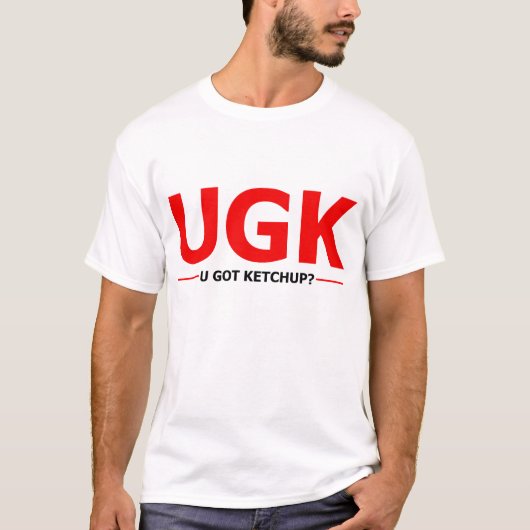 u got Ketschup-T - Shirt (Vorderseite)