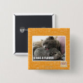 U HAT EIN AROMA BUTTON (Vorne & Hinten)