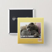 U HAT EIN AROMA BUTTON (Vorne & Hinten)
