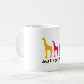 U is for Uncle Zookeeper Kaffeetasse (Vorderseite Links)