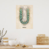 U is For Urchin Poster (Küche)