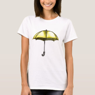 U ist für Regenschirm T-Shirt