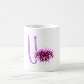 U ist für Urchin Kaffeetasse (Mittel)