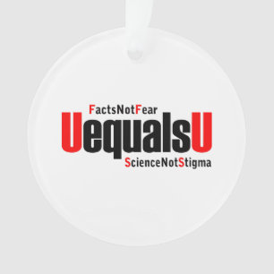 U ist gleich U - HIV nicht nachweisbar - Wissensch Ornament