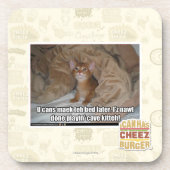 U kann maek das Bett später Getränkeuntersetzer (Vorderseite)