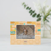 U kann maek das Bett später Postkarte (Stehend Vorderseite)