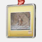 U kann maek das Bett später Silbernes Ornament (Links)