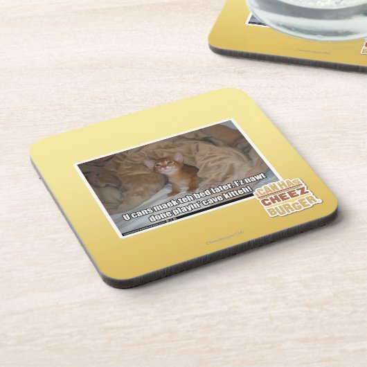 U kann maek das Bett später Untersetzer (Linke Seite)