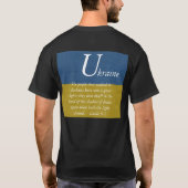 U KRAINE T - Shirt (Rückseite)