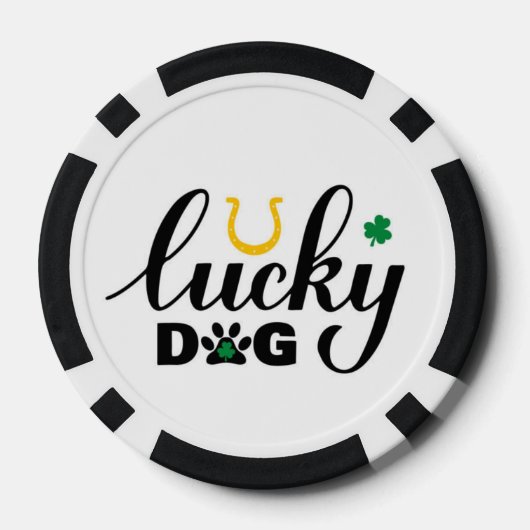 U Lucky Dog Poker Chip (Rückseite)