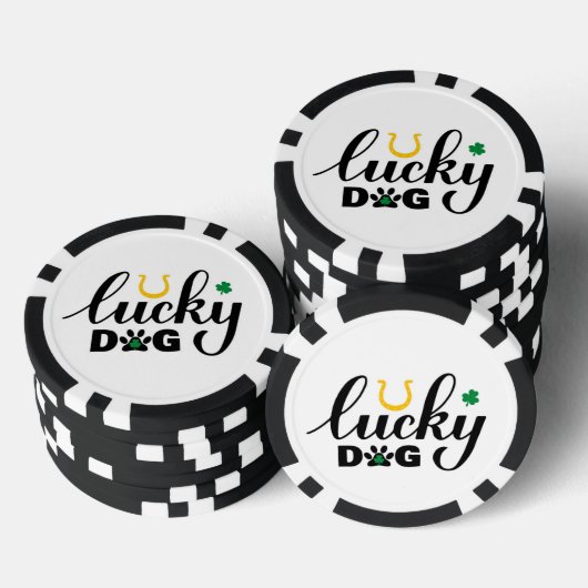U Lucky Dog Poker Chip (Stapel)