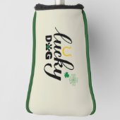 U Lucky Dog Putter Golf Headcover (Rotieren 90)