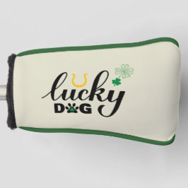 U Lucky Dog Putter Golf Headcover