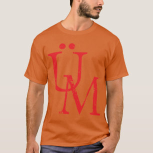 U M Ubermensch Superhuman OvermanAkronym Nietzsche T-Shirt