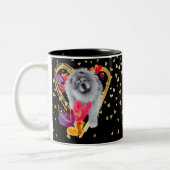 U MACHEN MEIN HERZ GEHEN BLING - Blue Chow Tasse (Links)