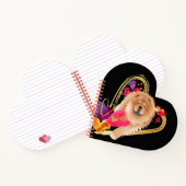 U MAKE MEIN HERZ GO BLING - Chow Herz Notebook Notizblock (Innenseite)