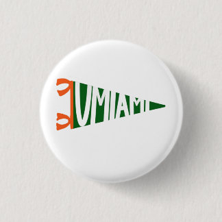U Miami Gameday Knopf Button