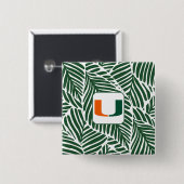 U Miami Knopf  Button (Vorne & Hinten)