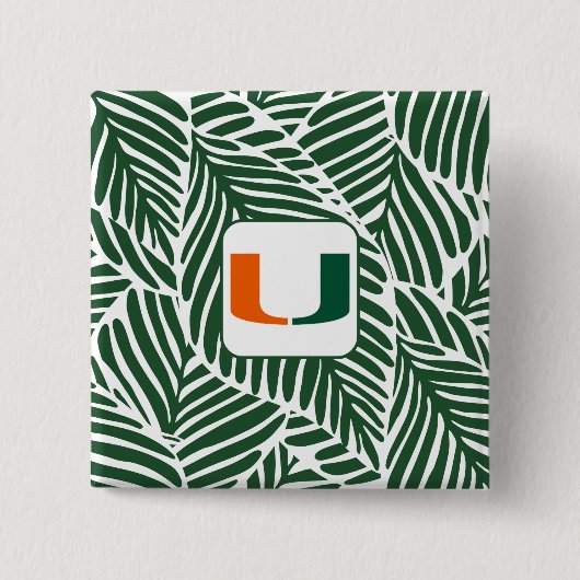 U Miami Knopf  Button (Vorderseite)