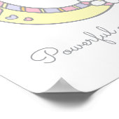 U Monogram Art Ulrika Girls Name Poster (Ecke)